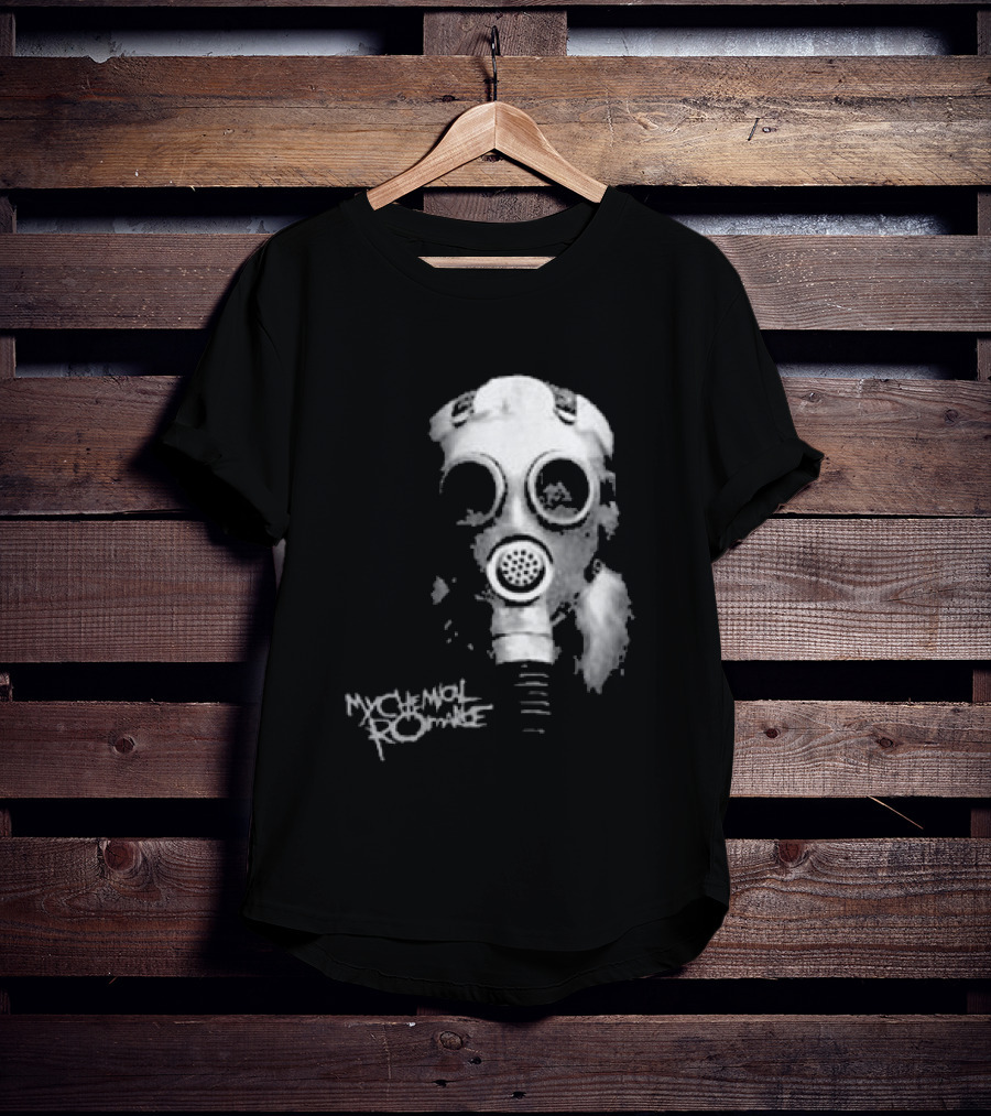 My Chemical Romance Gas Mask Mother War We're Damned Afterall T-Shirt