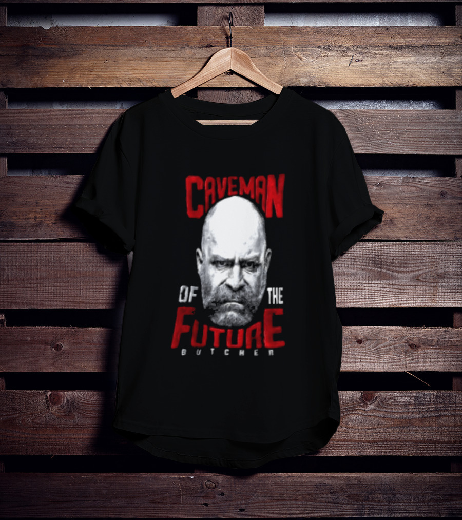 Caveman Of The Future Butcher Iconic Face T-Shirt