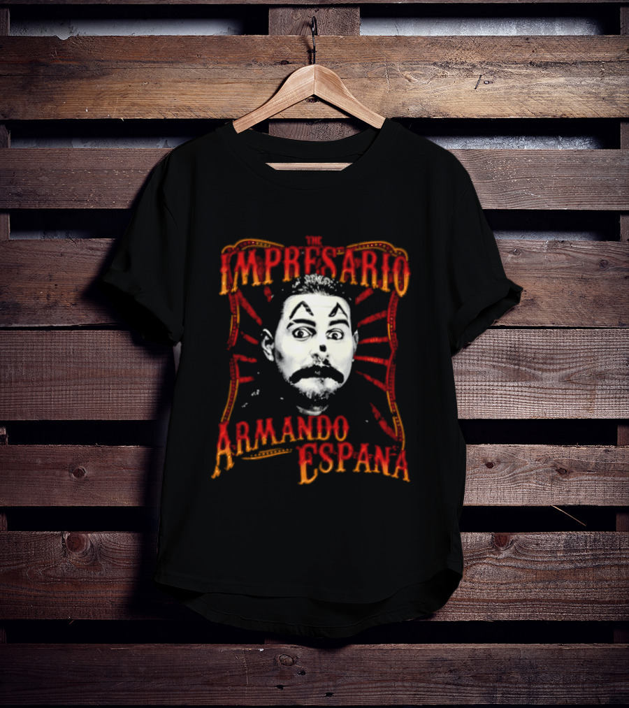 Impresario Armando Espana Clown Face T-Shirt