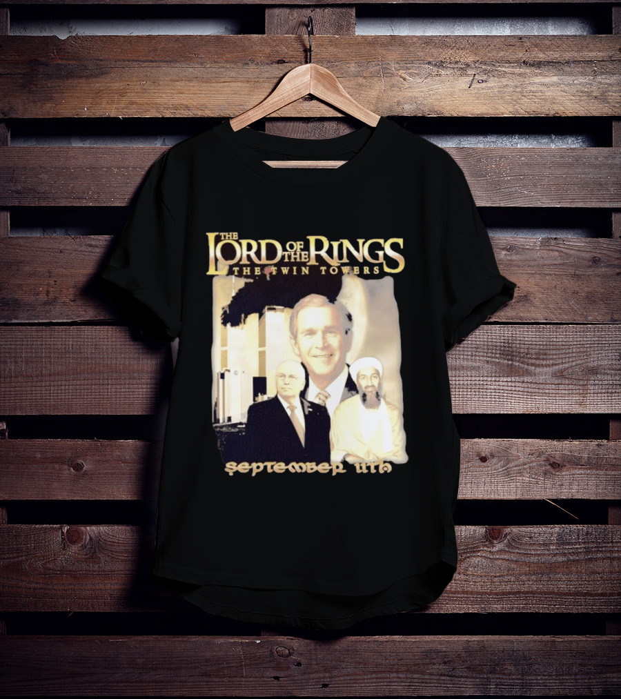 The Lord Of The Rings The Twin Towers September 11th T-Shirt