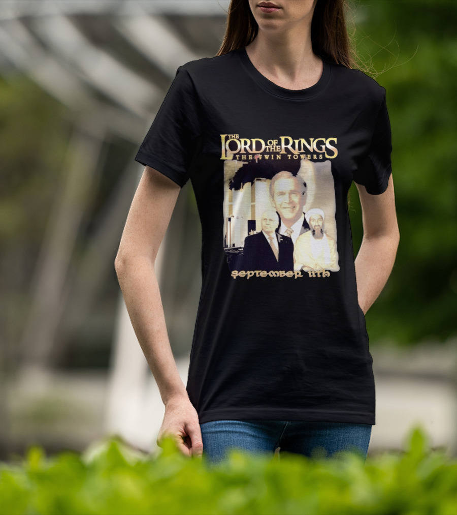The Lord Of The Rings The Twin Towers September 11th T-Shirt