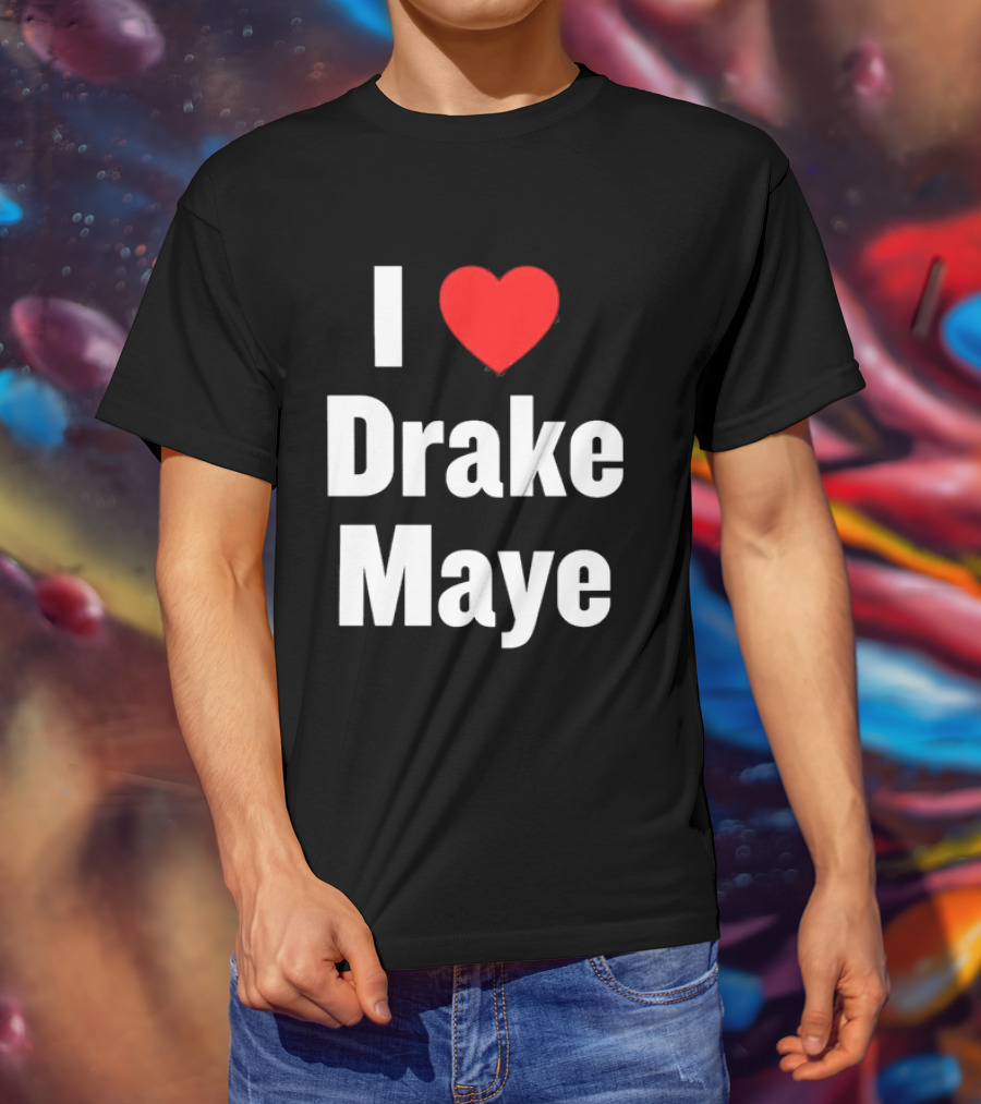 I Love Drake Maye T-Shirt