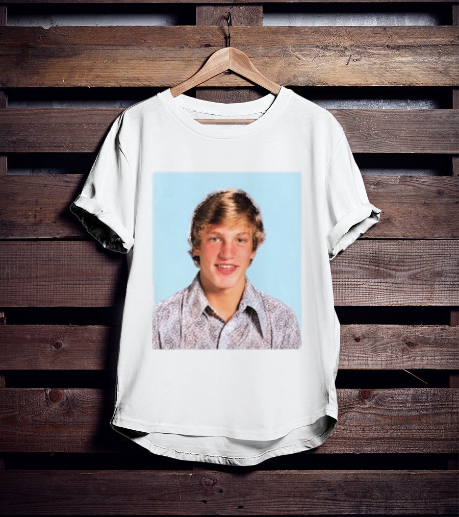 Awesome Matthew McConaughey High School Photo Retro Vibe T-Shirt