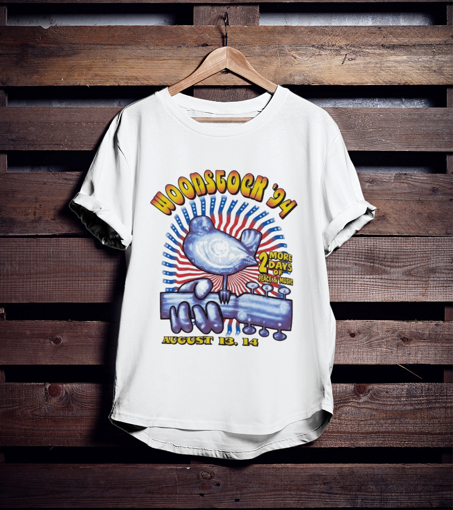 Von Miller Woodstock '94 August 13 14 2 More Days Of Peace And Music T-Shirt