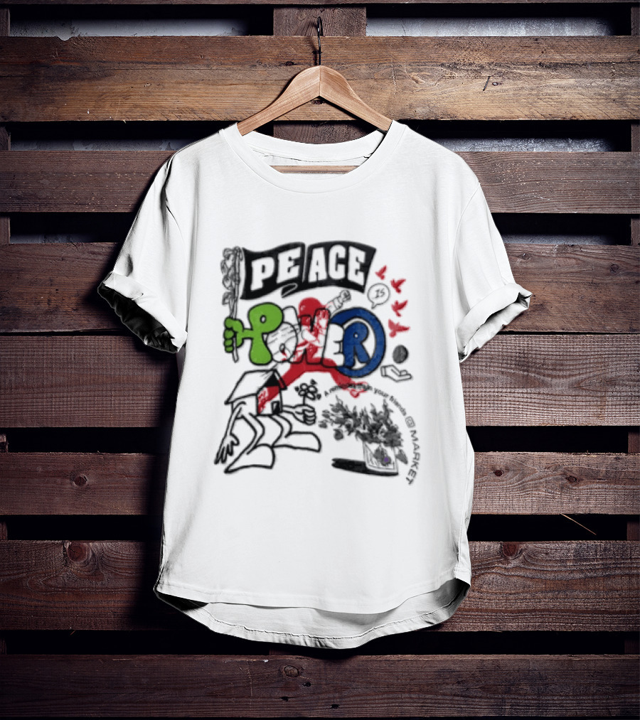 Peace Power Walker Kessler Dodgers T-Shirt