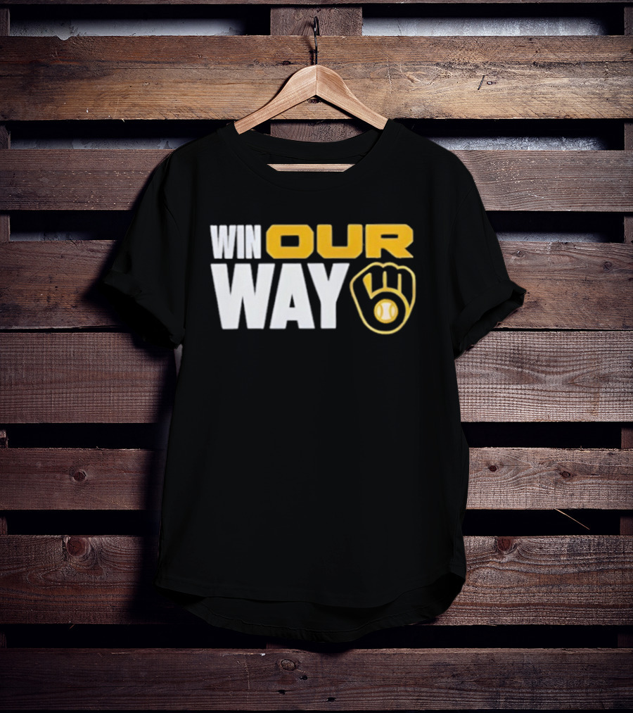 Milwaukee Brewers 2026 Postseason Win Our Way Clinched T-Shirt