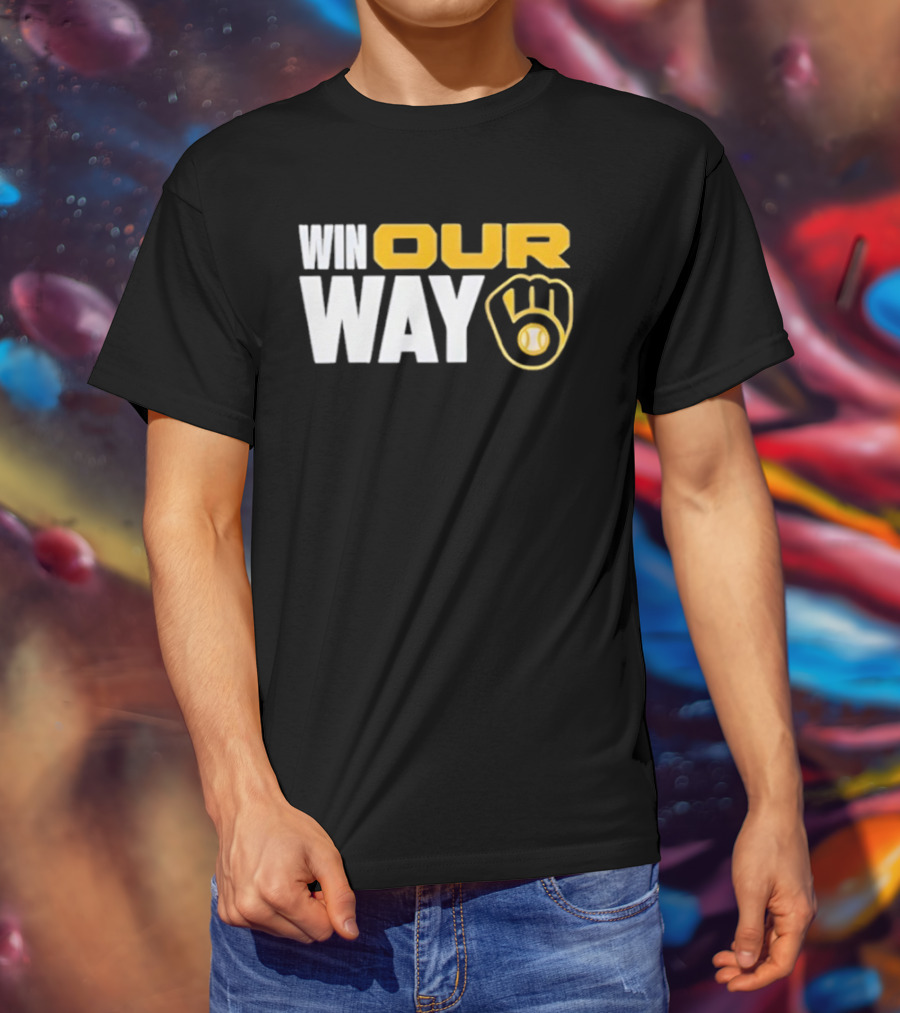 Milwaukee Brewers 2026 Postseason Win Our Way Clinched T-Shirt