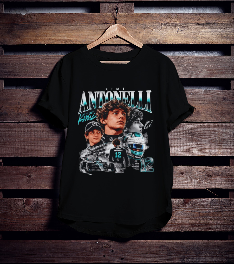 Kimi Antonelli F1 Petronas Mercedes Next Gen Racing Speed Discipline 2026 12 T-Shirt