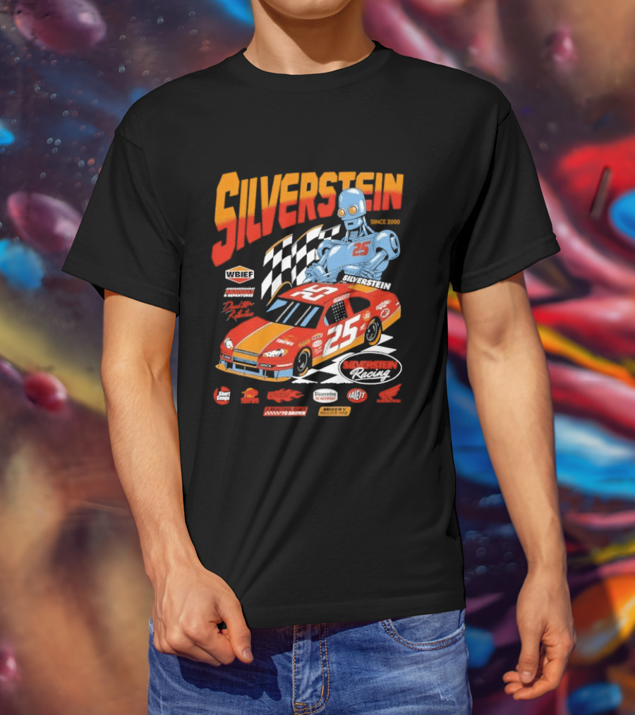 Silverstein Racecar 25 Racing WBIEF Since 2000 T-Shirt