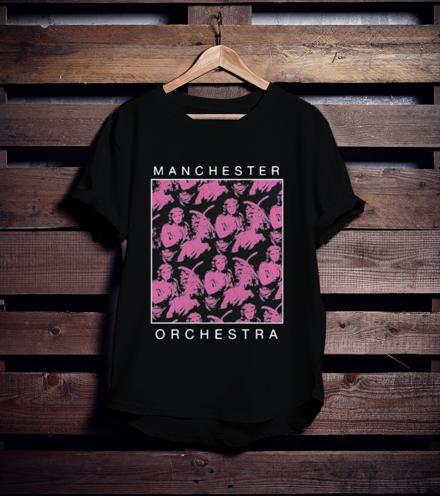 Manchester Orchestra Angels Pink T-Shirt