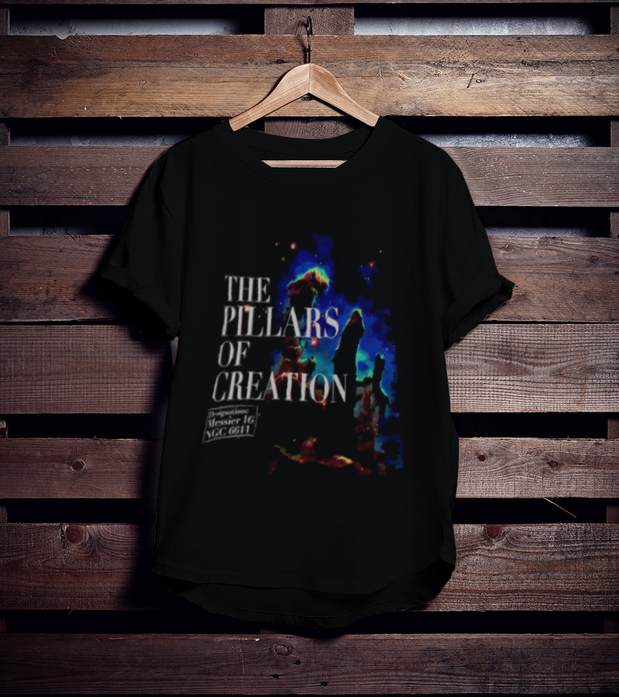 The Pillars Of Creation Messier 16 NGC 6611 Space T-Shirt