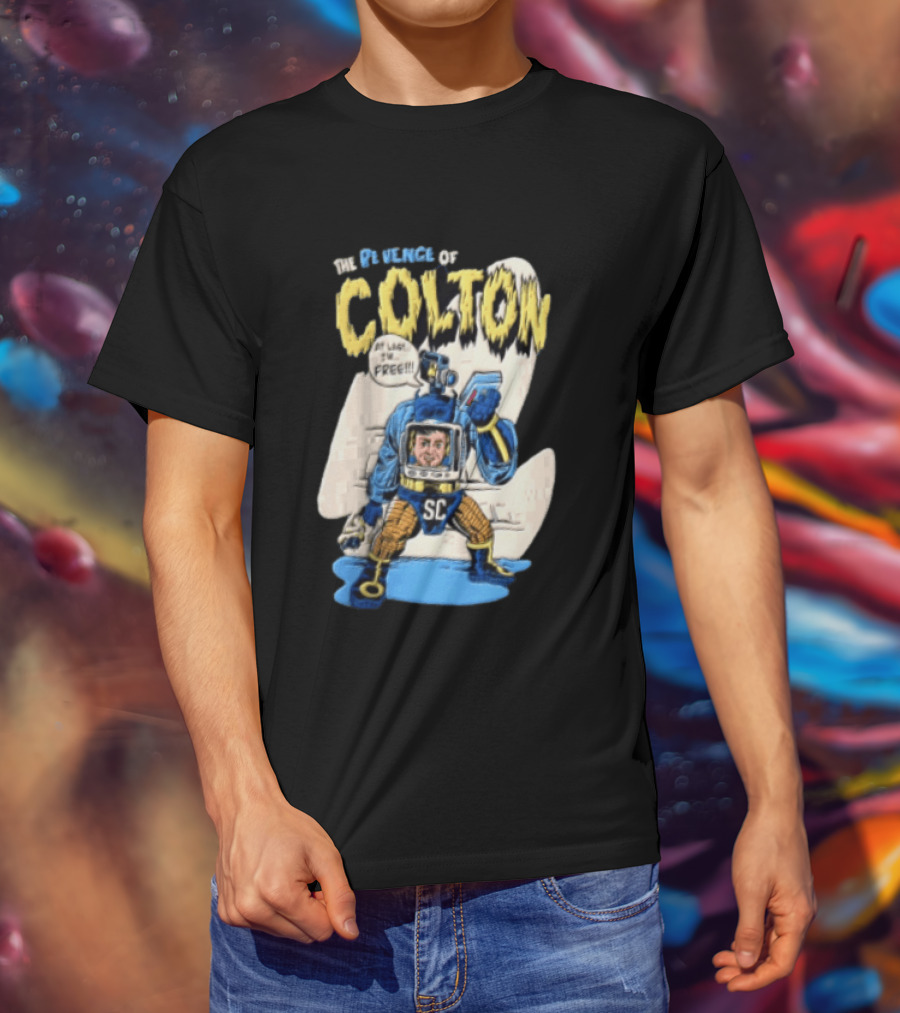 The Revenge Of Colton At Last I Am Free SC Robot Camera Head Video T-Shirt