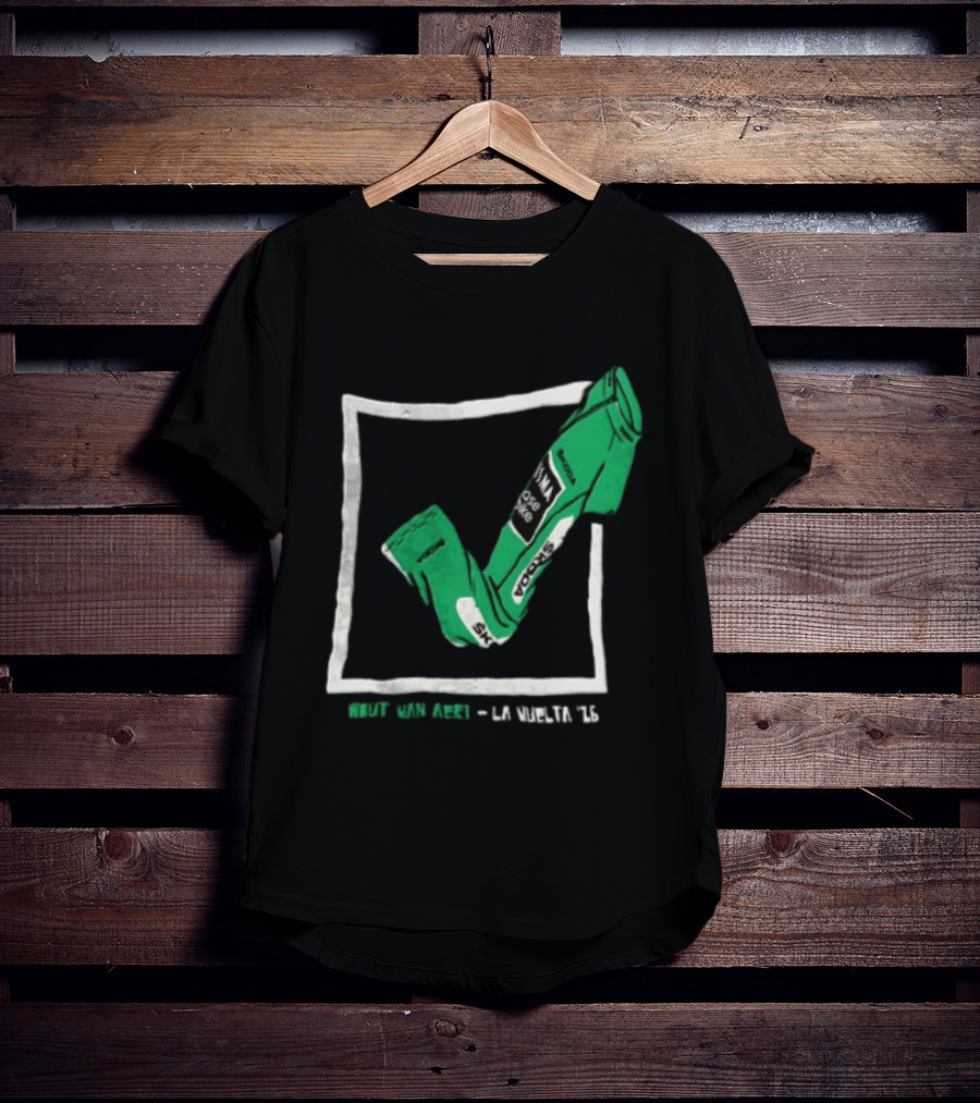 Wout Van Aert La Vuelta 26 Visma Lease A Bike Skoda Cycling Jersey T-Shirt