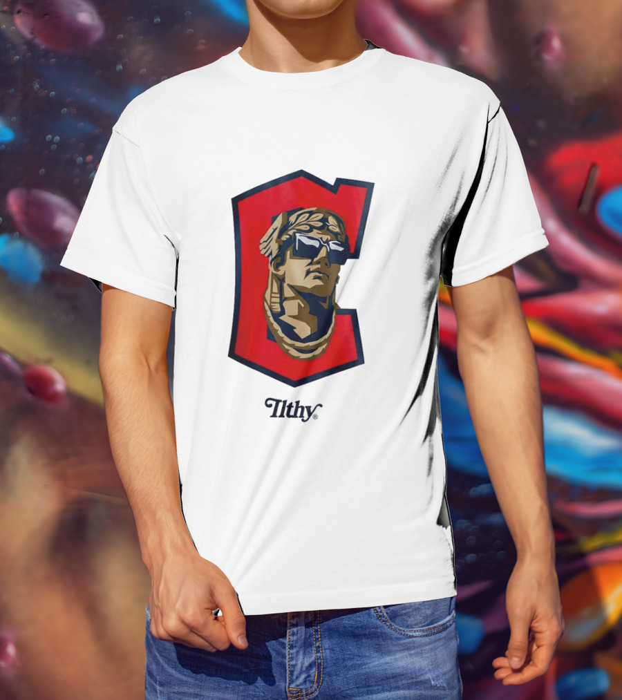 Guardians ILTHY Bold Warrior Statue With Sunglasses T-Shirt