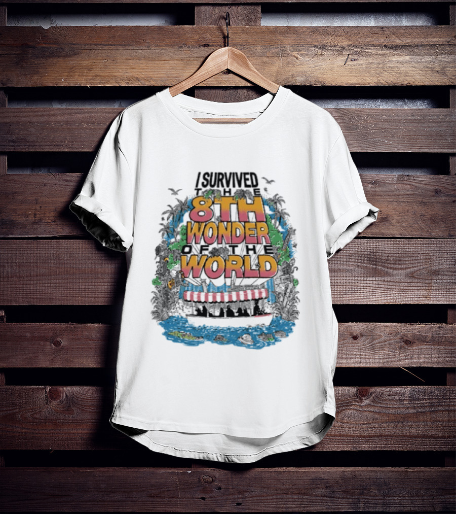 I Survived 8th Wonder Of The World Backside Of Water Adventure T-Shirt