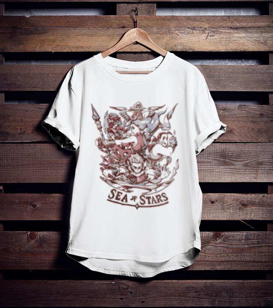 Sea Of Stars Characters Crest T-Shirt