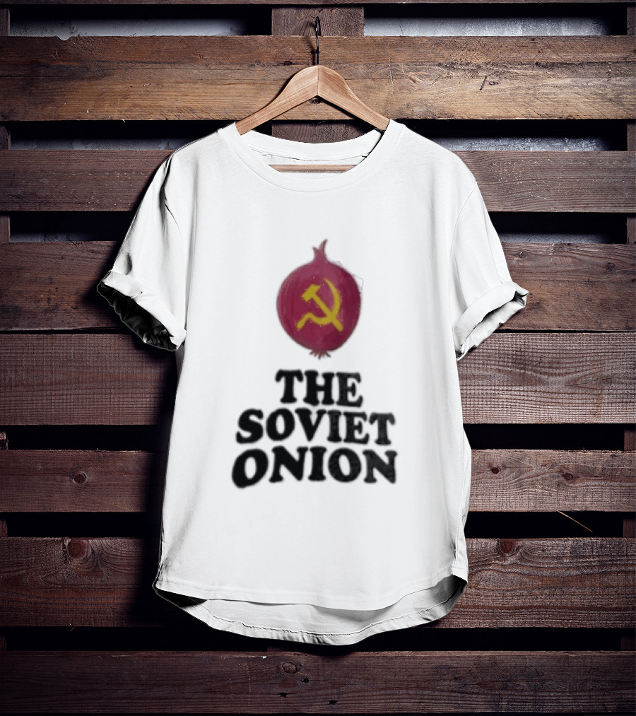 The Soviet Onion Hammer And Sickle T-Shirt