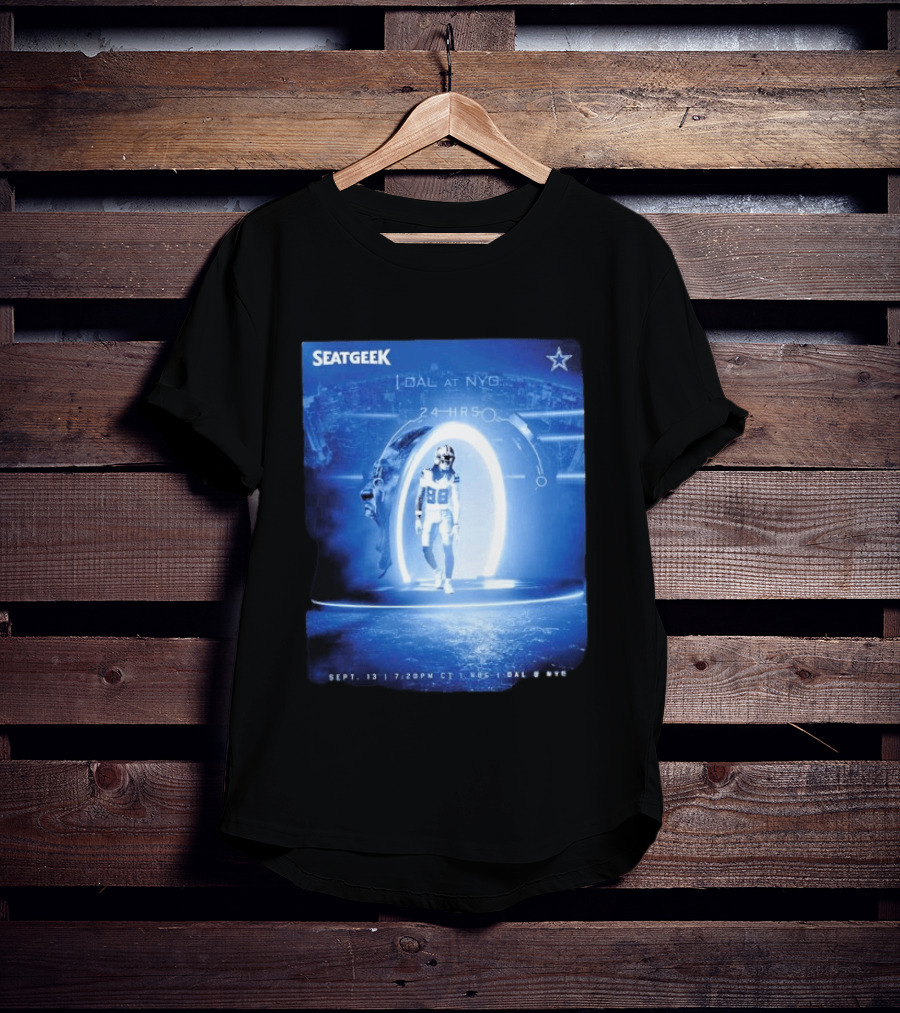 Seatgeek Dallas Vs New York Giants MetLife Stadium September 13 2026 24 Hrs Countdown T-Shirt