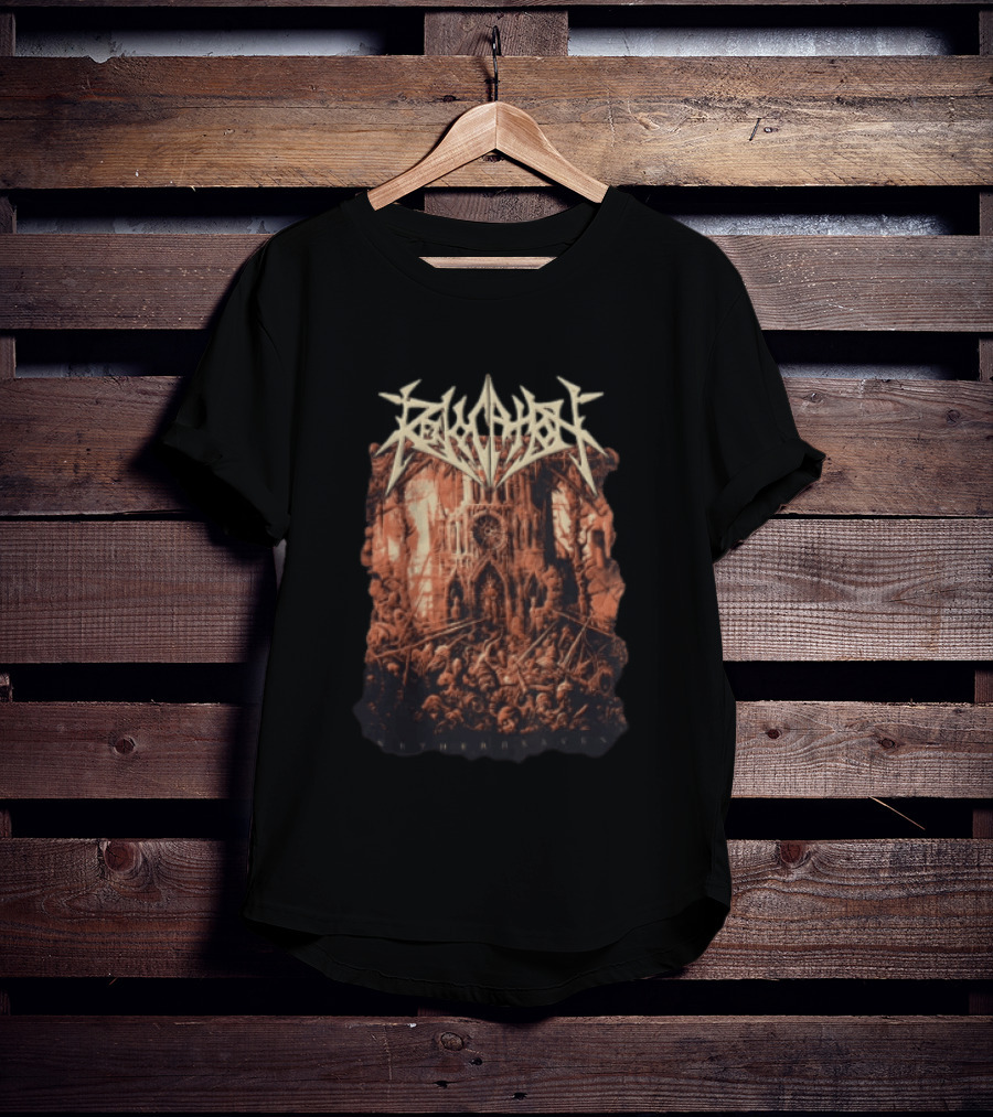 Revocation Netherheaven Boot Band Heavy Metal Album T-Shirt