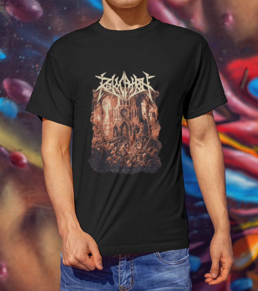 Revocation Netherheaven Boot Band Heavy Metal Album T-Shirt