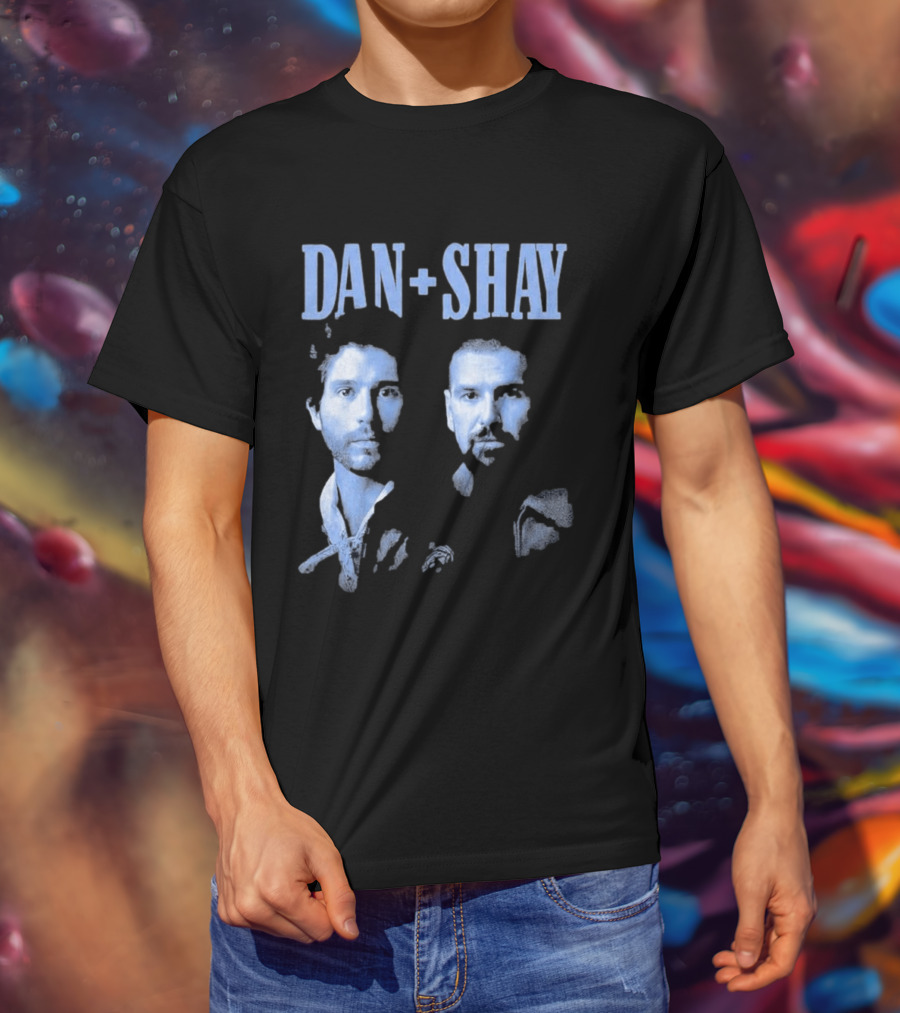 Dan + Shay Tour Collage Faces T-Shirt