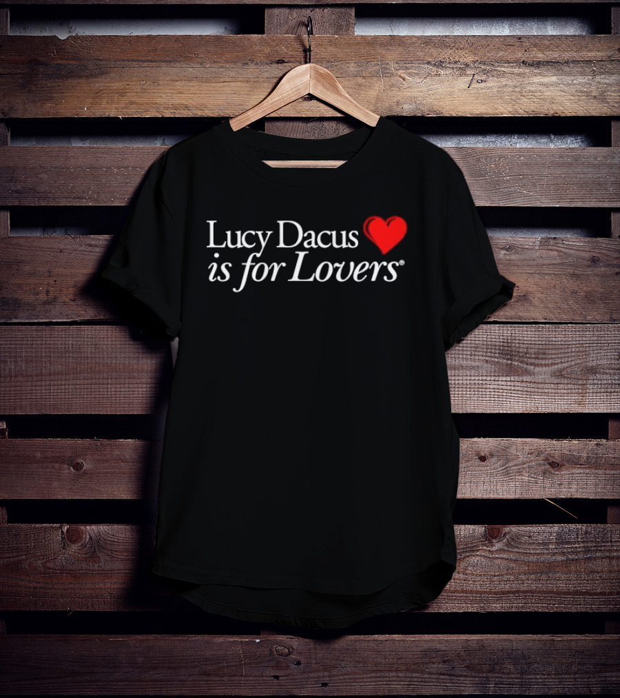 Lucy Dacus Is For Lovers Red Heart T-Shirt