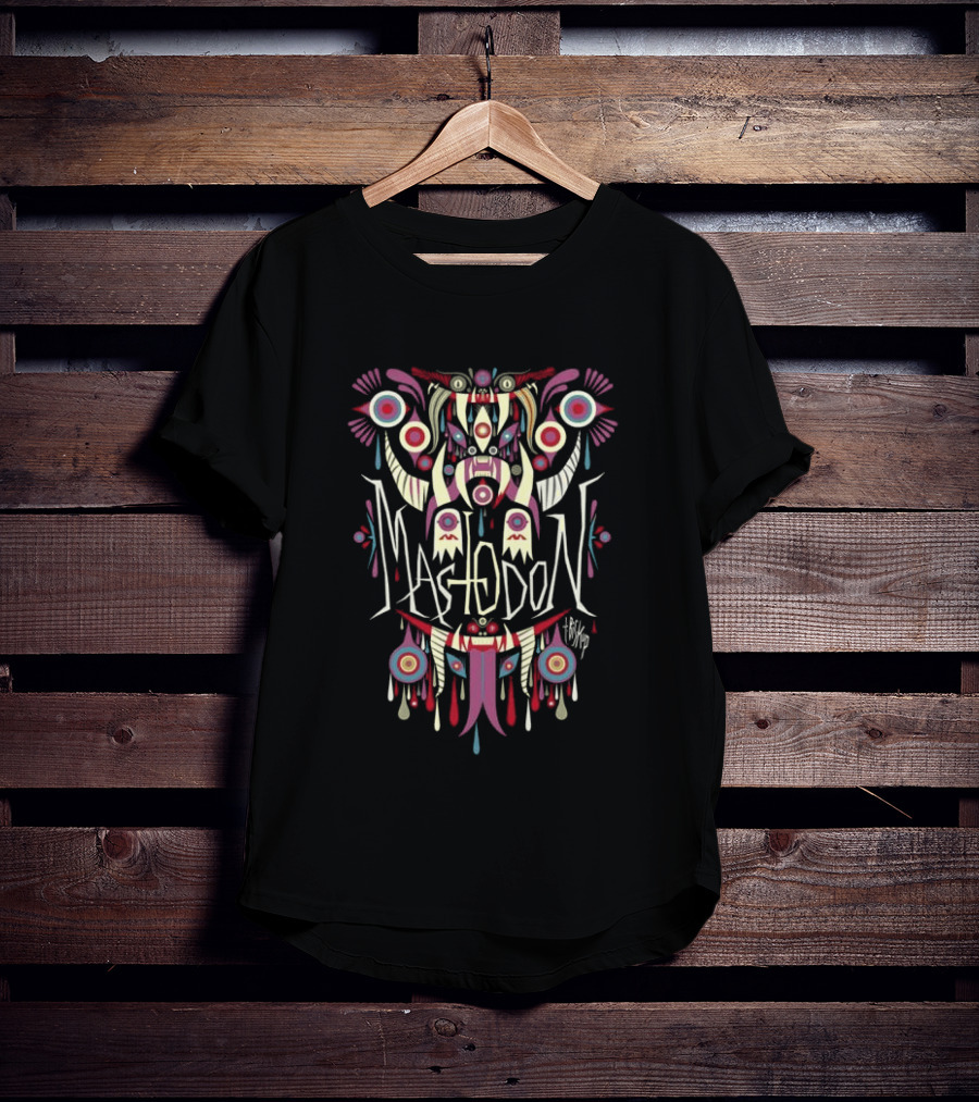 Mastodon Totem Beast Psychedelic T-Shirt