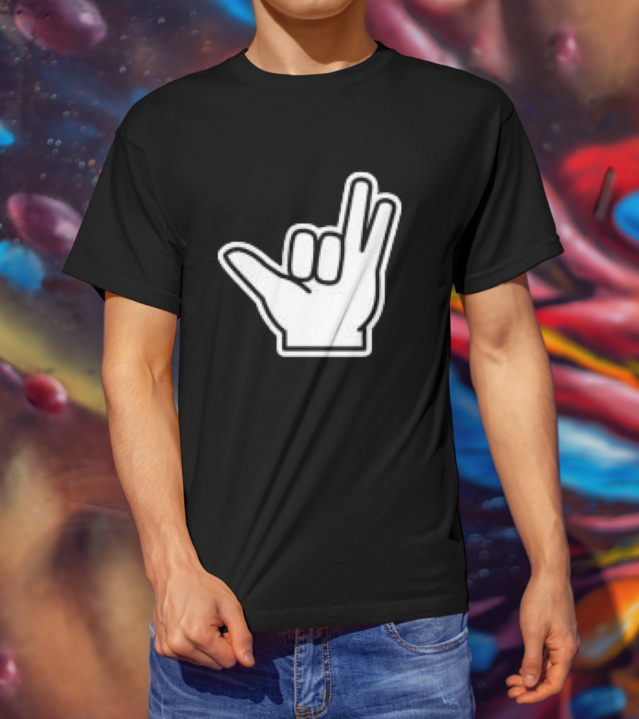 8Ro8 Shop Hammajang Shaka Hand Gesture T-Shirt