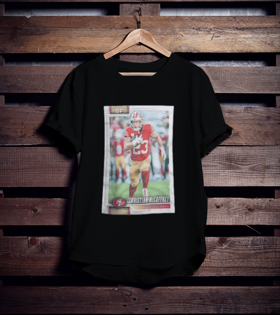 2026 Topps Christian McCaffrey SF 49ers Running Back Card T-Shirt