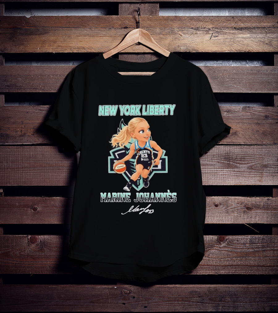 New York Liberty Marine Johannès No 23 Chibi T-Shirt
