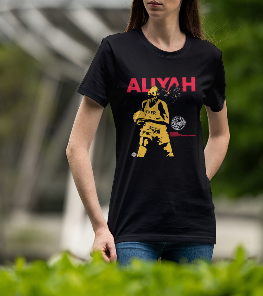 Indiana Fever Aliyah Basketball Player T-Shirt