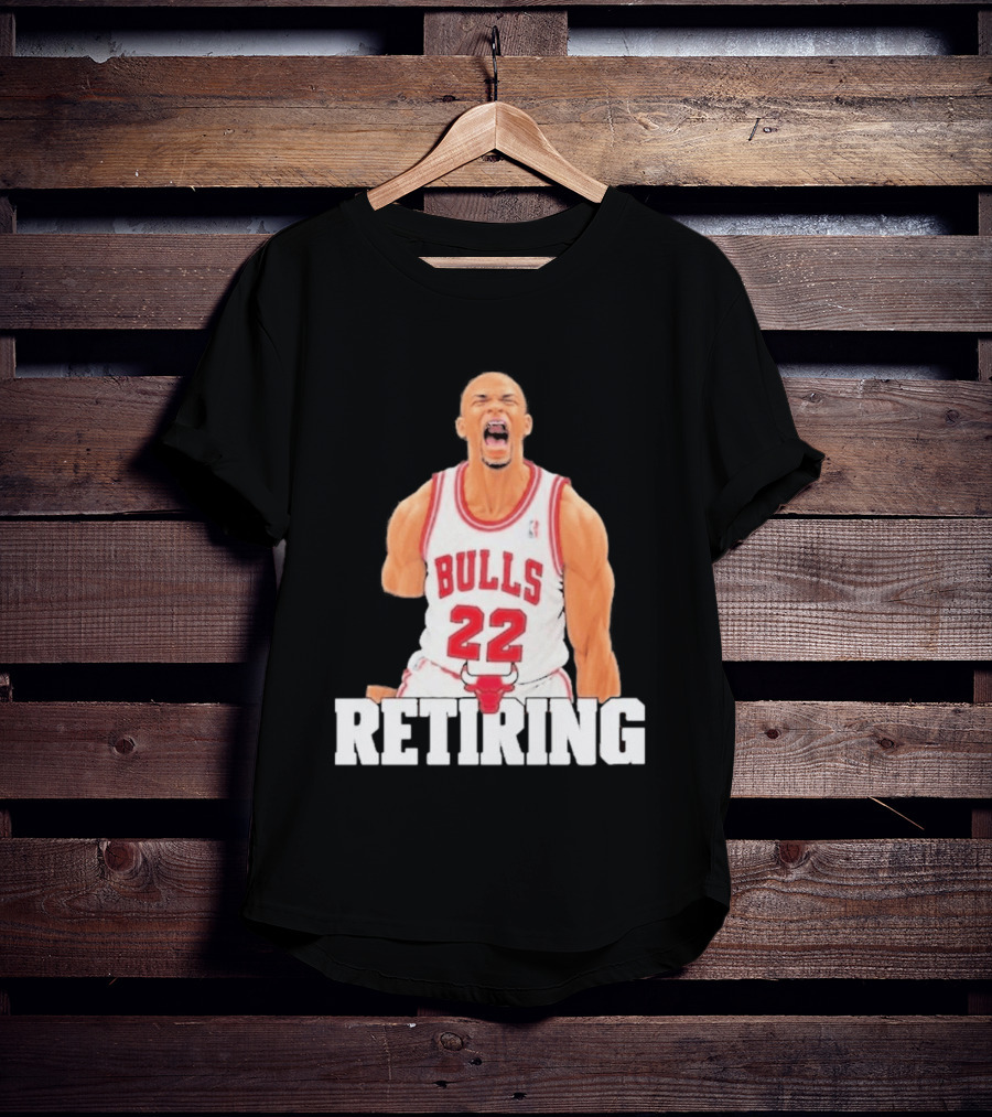Taj Gibson 22 Bulls Retiring Iconic Moment T-Shirt