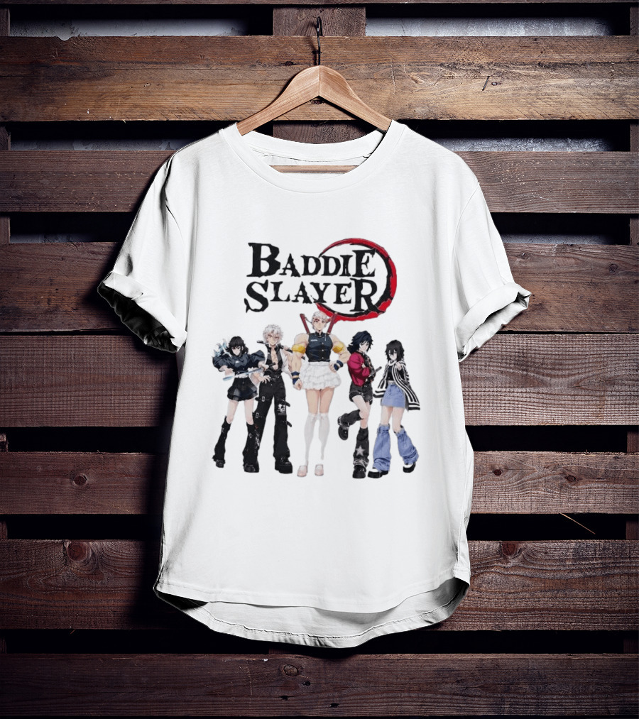 Baddie Slayer Demon Slayer Kimetsu No Yaiba Characters T-Shirt