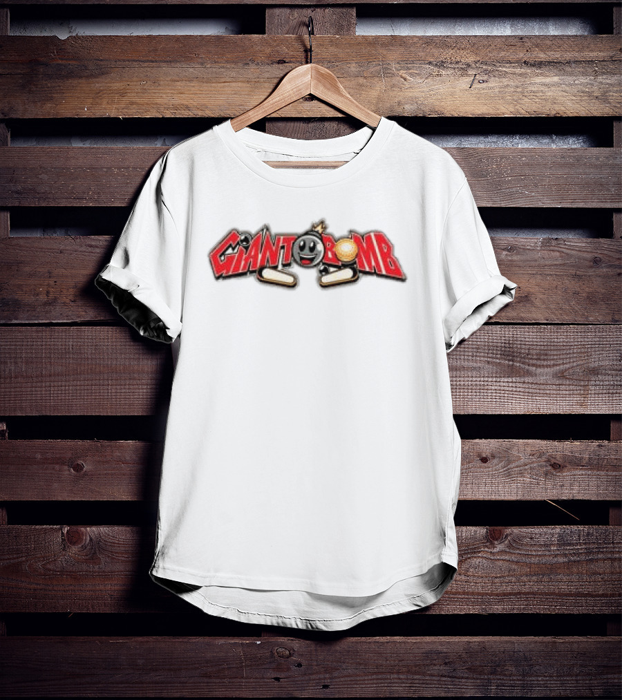 Giant Bomb Pinball Graphic Front Back Collection T-Shirt