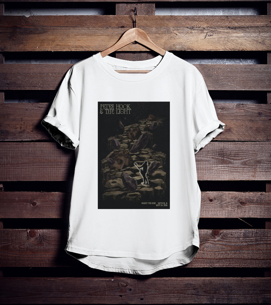 Peter Hook And The Light Ogden Theatre Denver CO September 14 2026 Concert T-Shirt