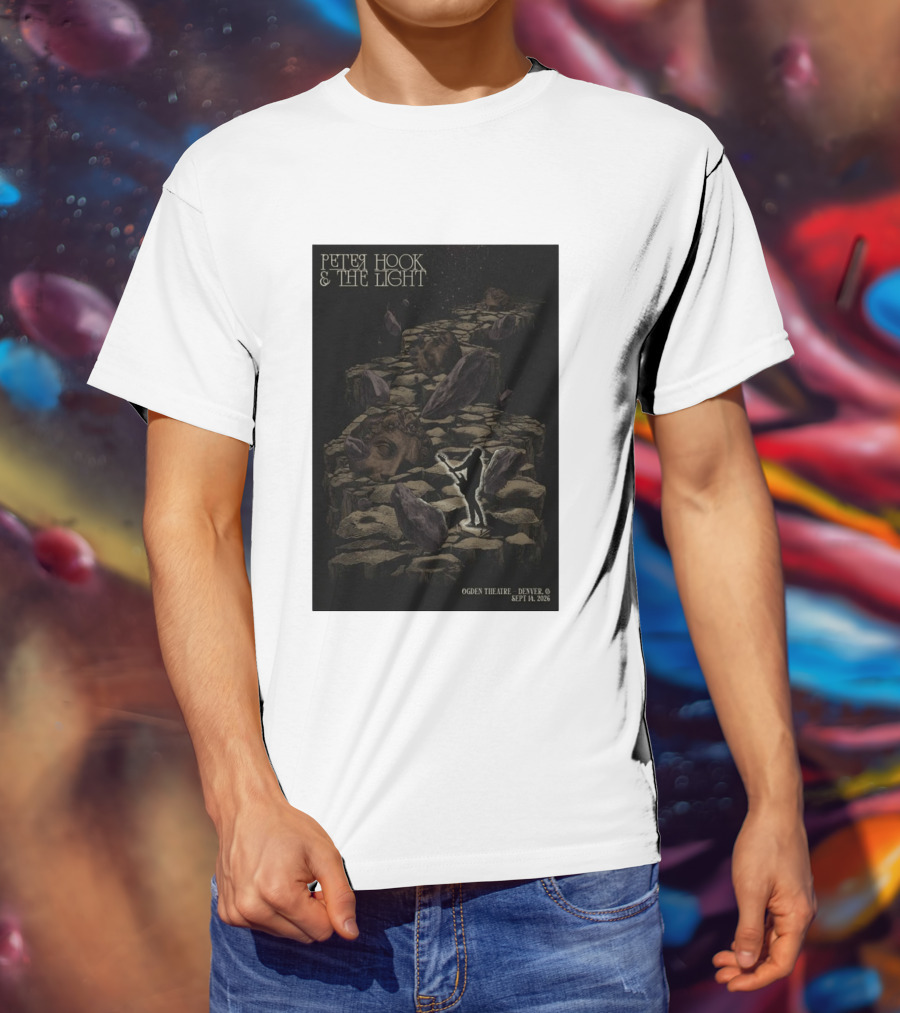 Peter Hook And The Light Ogden Theatre Denver CO September 14 2026 Concert T-Shirt