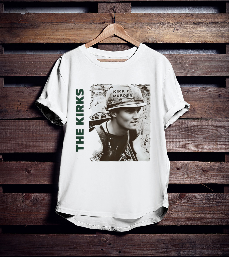 The Kirks Kirk Is Murder Helmet Soldier T-Shirt