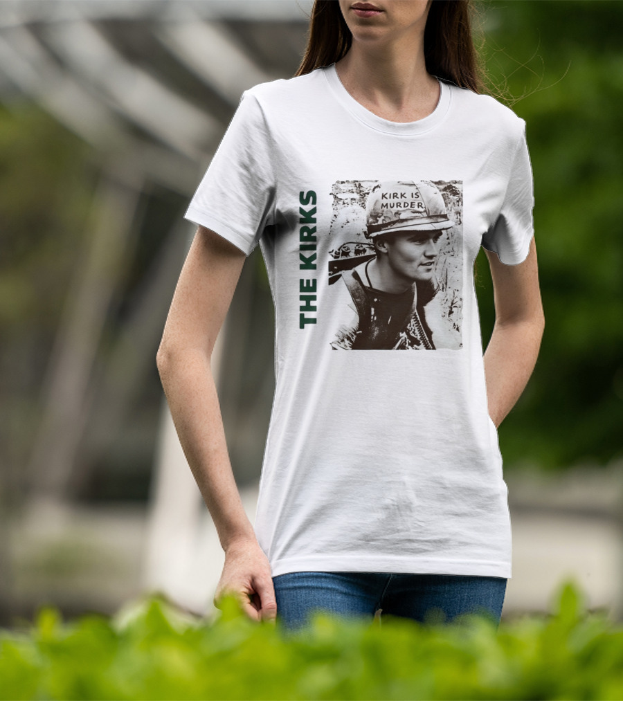 The Kirks Kirk Is Murder Helmet Soldier T-Shirt