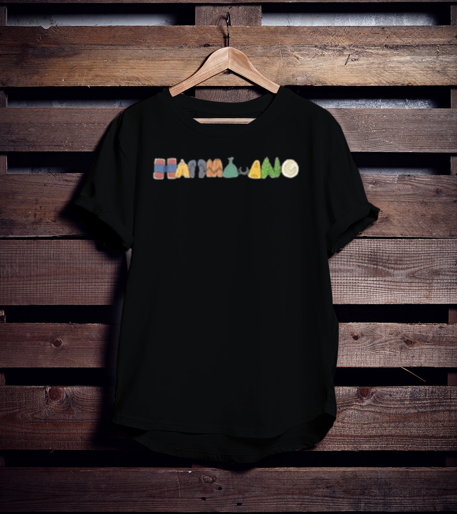 8ro8 Hammajang Tour Los Angeles San Francisco San Diego Las Vegas Maui Big Island O'ahu Locations T-Shirt