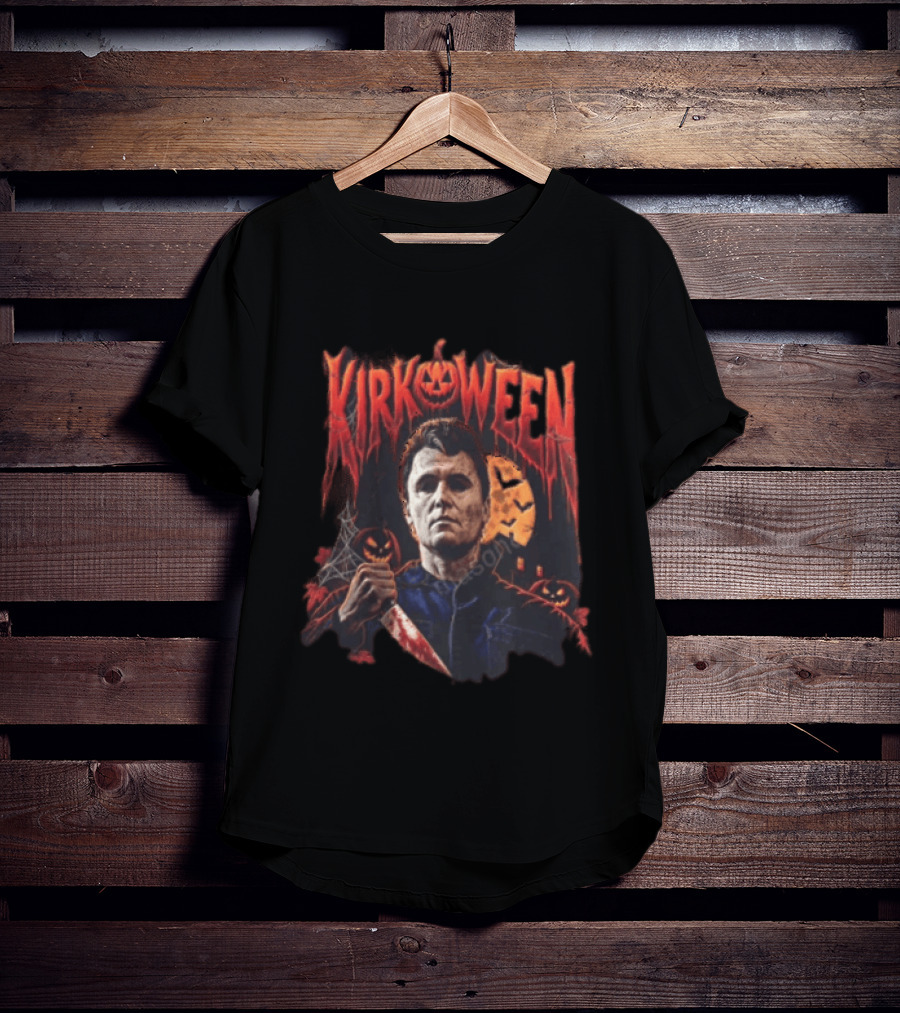 Kirkoween Michael Kirkyers Horror Halloween Pop Culture T-Shirt