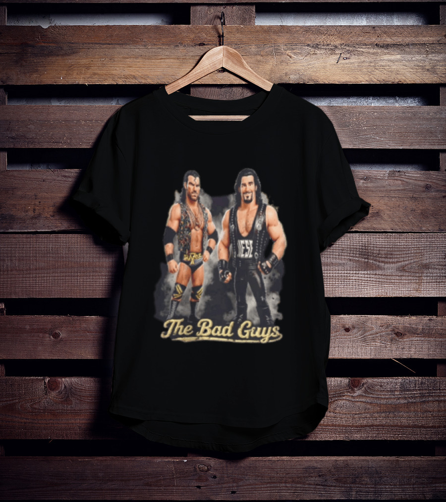 Razor Ramon Diesel The Bad Guys WWE Wrestling Legends T-Shirt