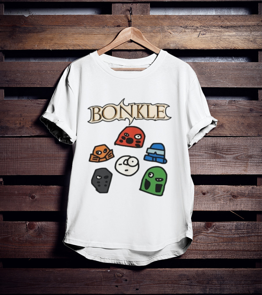 Bonkle Bionicle Toa Mata Masks Collection T-Shirt