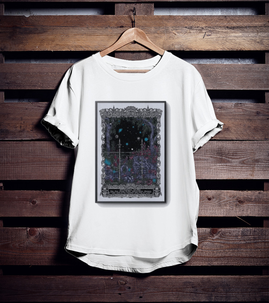 Iron Blossom Music Festival September 19 20 2026 Midtown Green Richmond VA T-Shirt