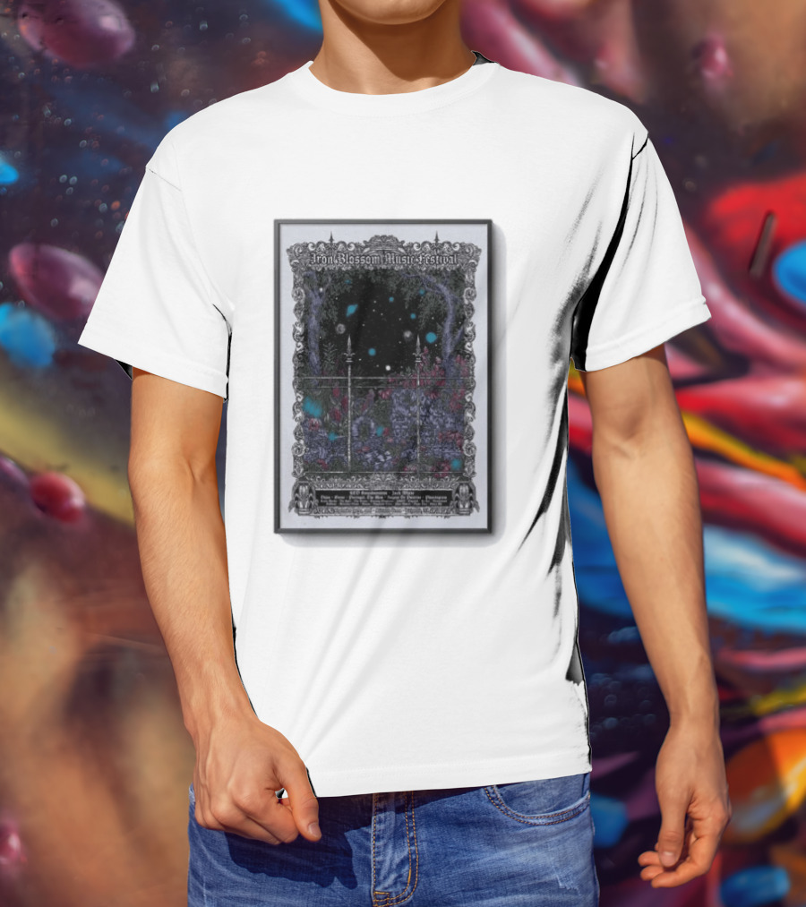 Iron Blossom Music Festival September 19 20 2026 Midtown Green Richmond VA T-Shirt