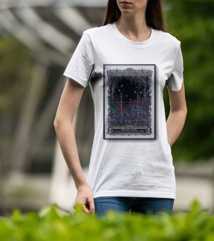 Iron Blossom Music Festival September 19 20 2026 Midtown Green Richmond VA T-Shirt