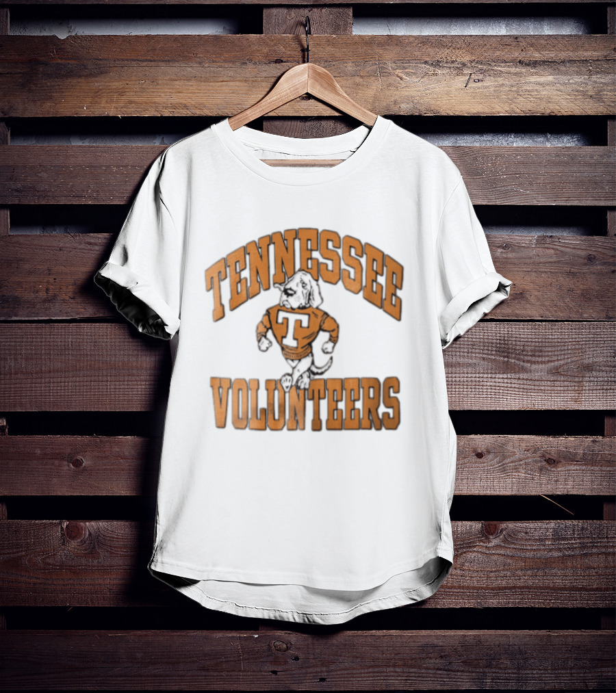 Tennessee Volunteers NCAA Cartoon Hound Dog T-Shirt