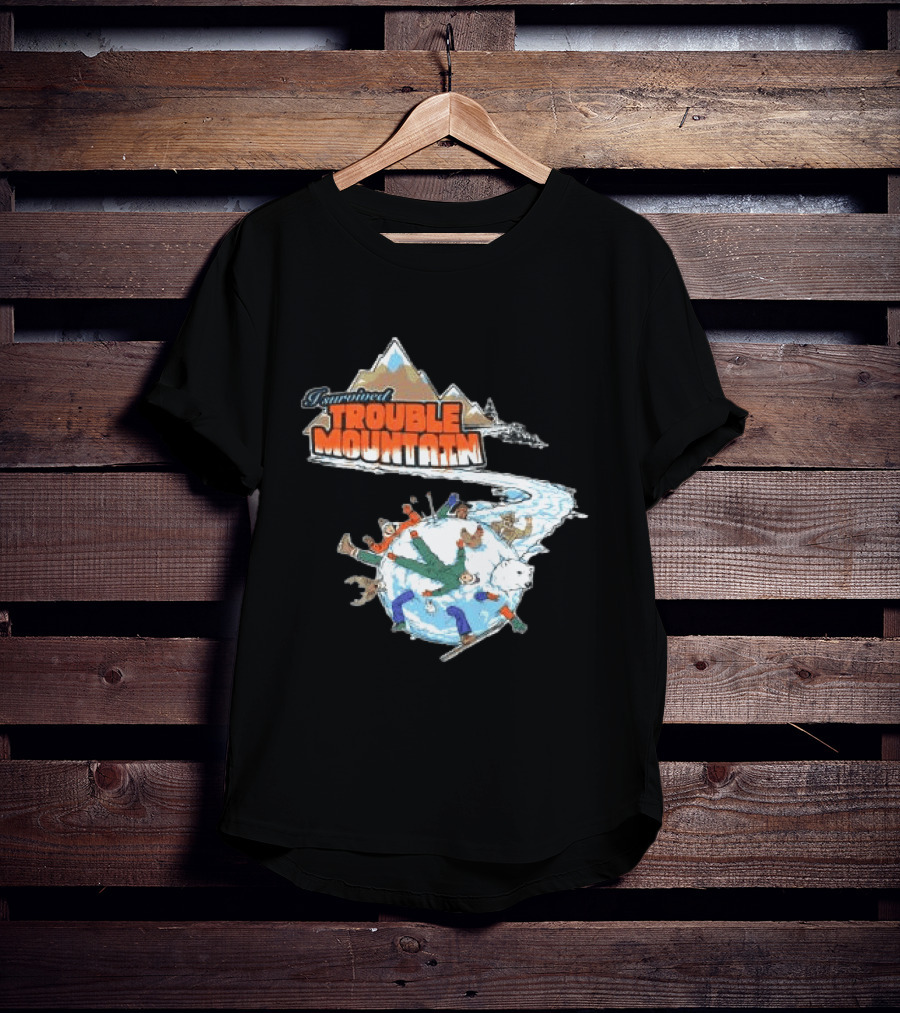 Aesop Rock X Blockhead I Survived Trouble Mountain T-Shirt