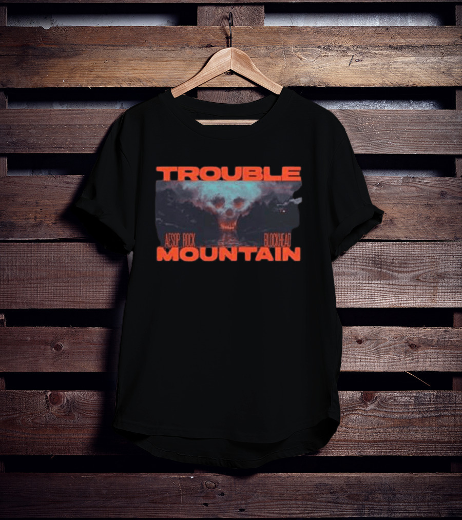Aesop Rock Blockhead Trouble Mountain Thriller T-Shirt