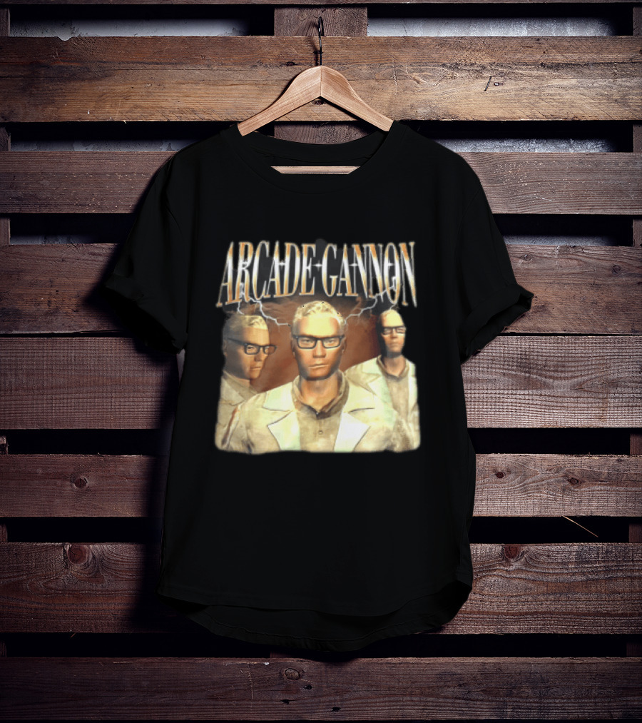 Arcade Gannon Bootleg Lightning Trio T-Shirt