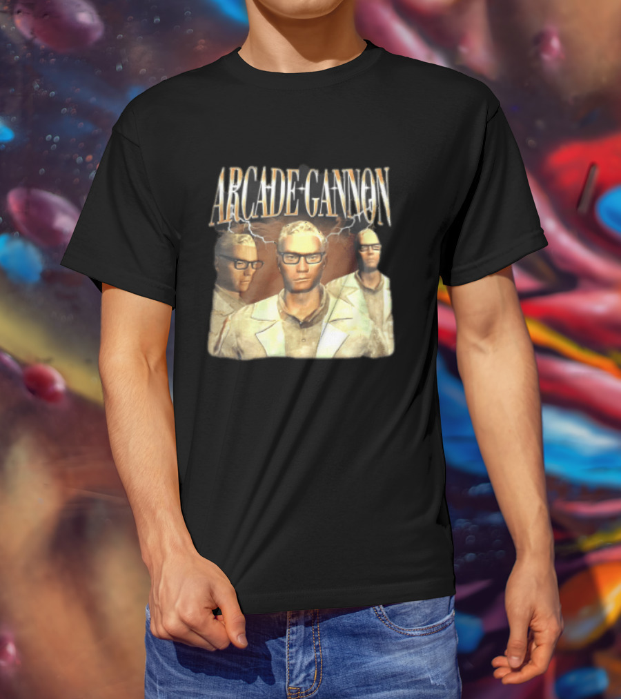 Arcade Gannon Bootleg Lightning Trio T-Shirt